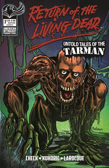 RETURN LIVING DEAD UNTOLD TALES OF TARMAN #1 CVR D BUZ HASSON VAR (MR)  Previously Solicted Thru Diamond