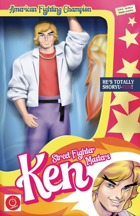 STREET FIGHTER MASTERS KEN #1 (ONE SHOT) CVR D INC 1:5 JEFFREY CRUZ VAR