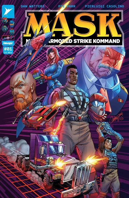 MASK #1 CVR O J SCOTT CAMPBELL & SABINE RICH VAR