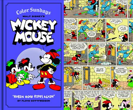 DISNEY MICKEY MOUSE COLOR SUNDAYS HC VOL 02 ROBIN HOOD