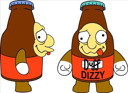 SIMPSONS DIZZY DUFF MINI FIG (C: 1-1-2)