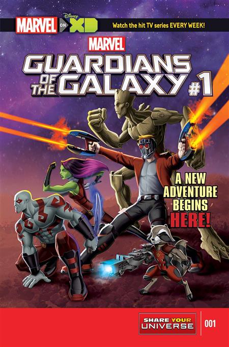 MARVEL UNIVERSE GUARDIANS OF GALAXY #1 *SOLD OUT*