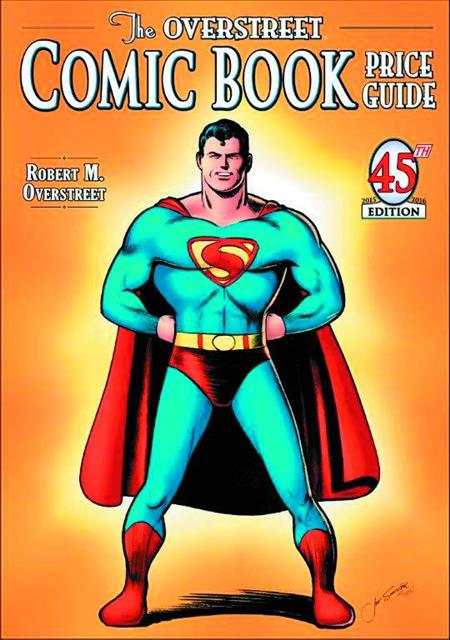 OVERSTREET COMIC BK PG SC VOL 45 JOE SHUSTER SUPERMAN CVR (O