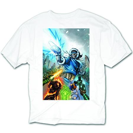 DC HEROES CAPTAIN COLD PX WHITE T/S LG (C: 1-1-1)