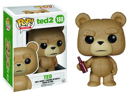 POP TED 2 TED W/BEER VINYL FIG (C: 1-1-2)