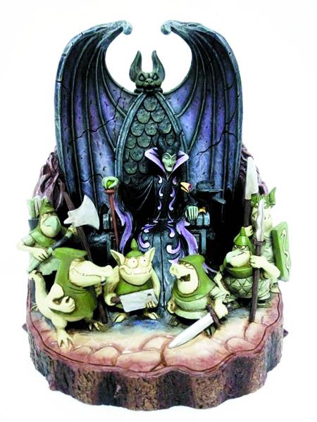 DISNEY TRADITIONS MALEFICENT CARVED BY HEART FIG (C: 1-1-1)