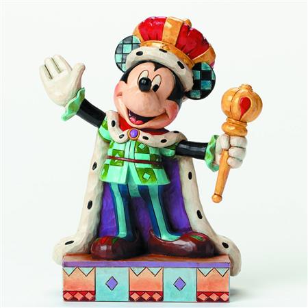 DISNEY TRADITIONS MICKEY KING FOR A DAY FIG (C: 1-1-1)