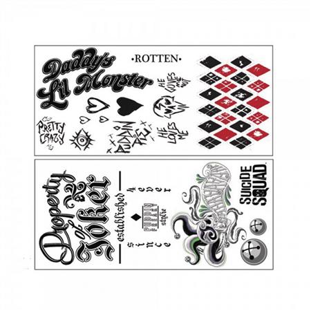 SUICIDE SQUAD COSPLAY TATTOO PACK (C: 1-1-2)