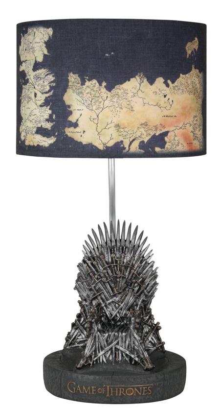 GAME OF THRONES IRON THRONE TABLE LAMP 2ND ED (C: 1-1-2)