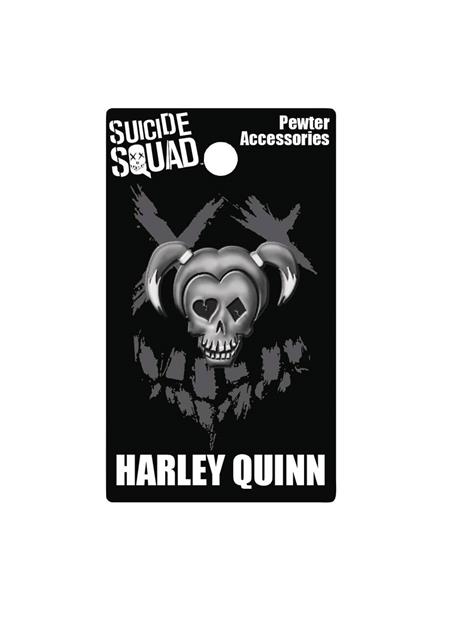 SUICIDE SQUAD HARLEY QUINN PEWTER LAPEL PIN (C: 1-1-2)