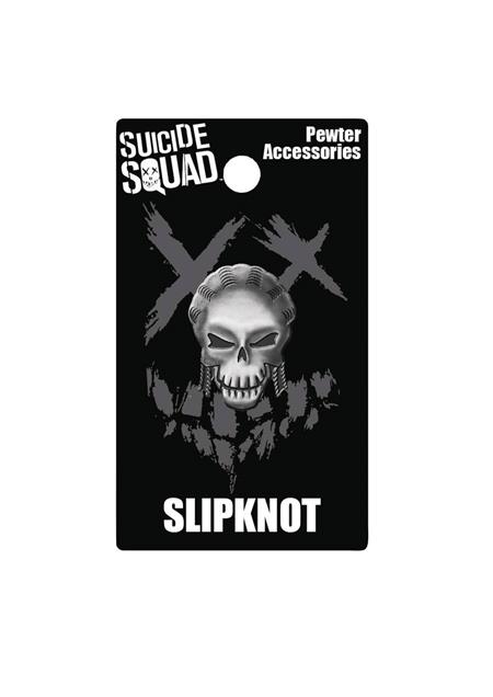SUICIDE SQUAD SLIPKNOT PEWTER LAPEL PIN (C: 1-1-2)