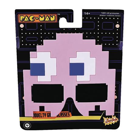PAC MAN PINK GHOST SUNSTACHES SUNGLASSES (C: 1-1-1)