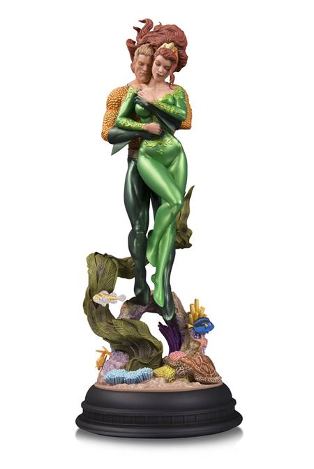 DC DESIGNER SER AQUAMAN & MERA BY PAT GLEASON STATUE