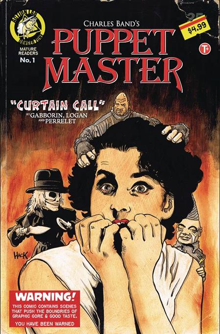 PUPPET MASTER CURTAIN CALL #1 COVER B HACK (MR)