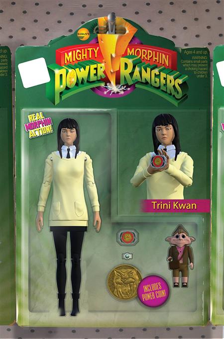MIGHTY MORPHIN POWER RANGERS #20 UNLOCKABLE MCDONALD VAR (C: