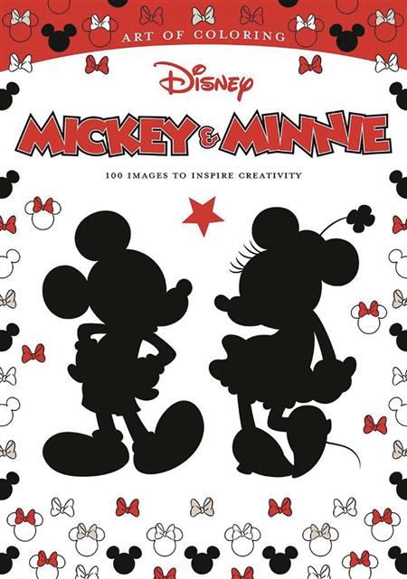 ART OF COLORING MICKEY MOUSE AND MINNIE MOUSE SC (C: 0-1-0)