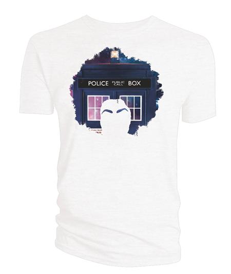 DOCTOR WHO BILL HAIR WHITE T/S LG (C: 0-1-1)