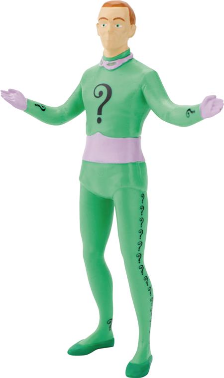 BATMAN 66 RIDDLER 5.5IN BENDABLE FIGURE (C: 1-1-2)