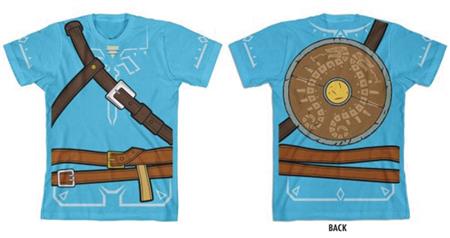 LOZ BREATH OF THE WILD LINK COSPLAY YOUTH T/S SM (C: 1-0-2)