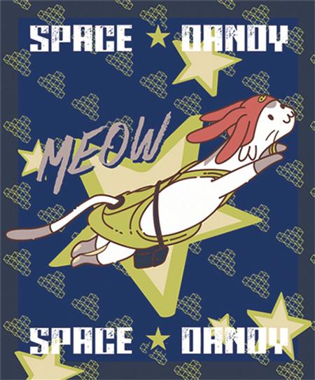 SPACE DANDY MEOW SUBLIMATION THROW BLANKET (C: 1-0-2)