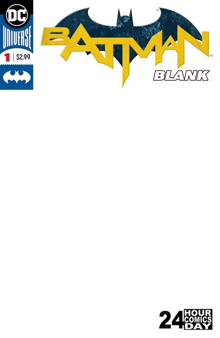 BATMAN BLANK COMIC #1