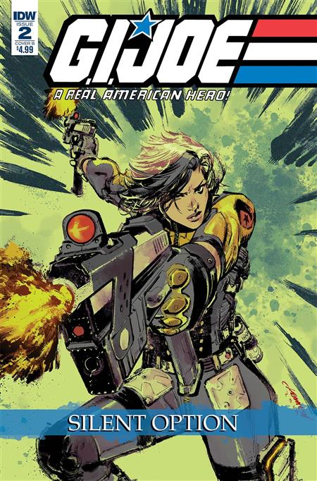 GI JOE A REAL AMERICAN HERO SILENT OPTION #2 (OF 4) CVR B LO