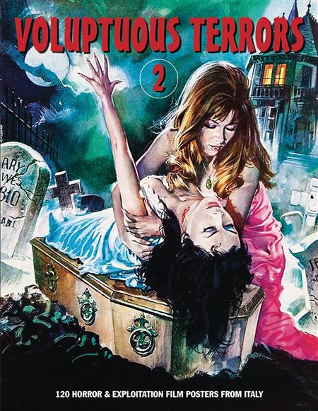 VOLUPTUOUS TERRORS 2 120 HORROR & SF FILM POSTERS FROM ITALY