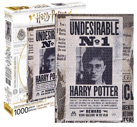 HARRY POTTER UNDESIRABLE 1000 PIECE PUZZLE (C: 1-1-2)