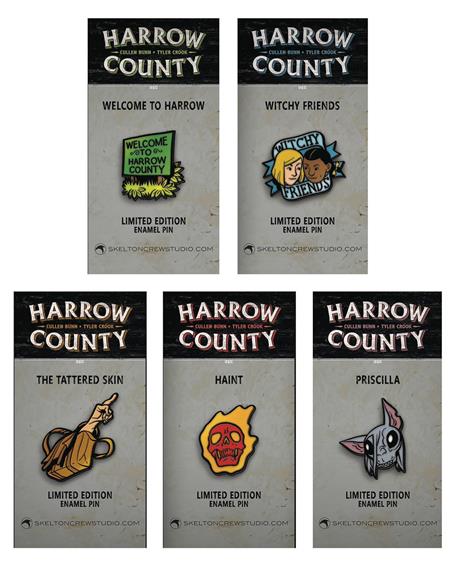 HARROW COUNTY PIN SET (C: 1-1-2)