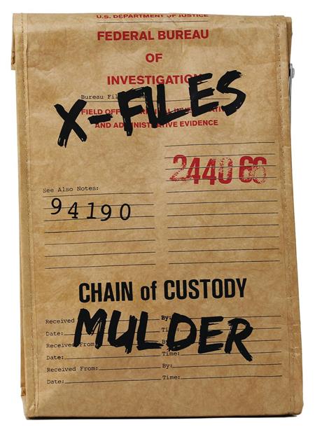 X-FILES EVIDENCE BAG LUNCH TOTE (C: 0-1-2)