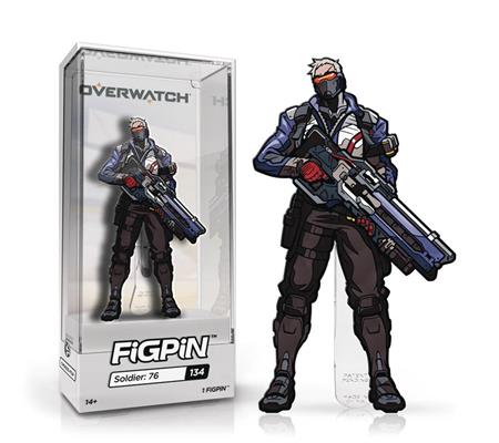 FIGPIN OVERWATCH SOLDIER 76 PIN 6PC CASE (C: 1-1-2)