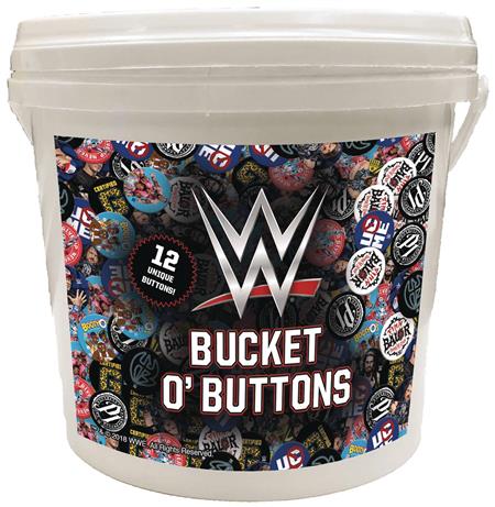 WWE SUPERSTARS 144 PIECE BUCKET O BUTTON ASST (C: 1-1-2)