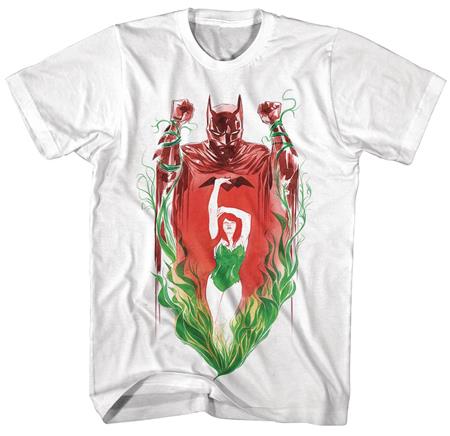 BATMAN BATMAN X POISON IVY WATERCOLOR PX WHITE T/S XL (C: 1-