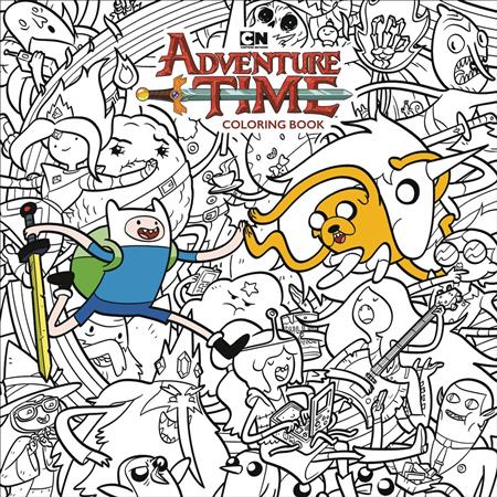 ADVENTURE TIME ADULT COLORING BOOK TP (C: 1-0-0)