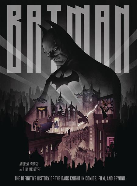 BATMAN DEFINITIVE HISTORY IN COMICS FILM & BEYOND HC (C: 0-1