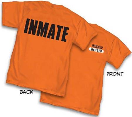 ARKHAM ASYLUM INMATE T/S LG (C: 1-1-0)