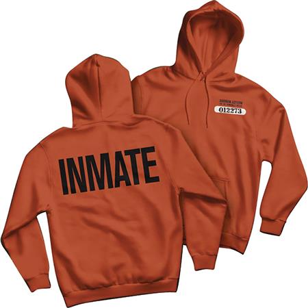 ARKHAM ASYLUM INMATE HOODIE LG (C: 1-1-2)