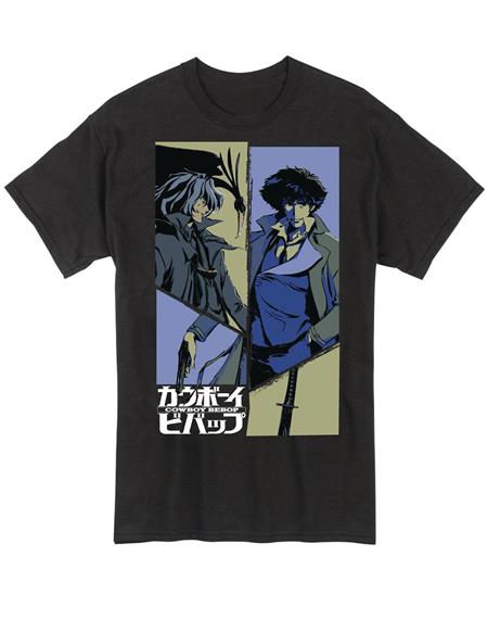COWBOY BEBOP SPIKE AND VICIOUS T/S LG (C: 1-1-2)