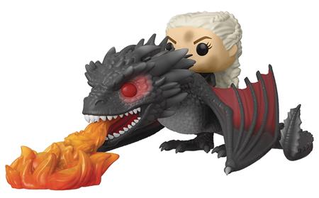 POP RIDES GAME OF THRONES DAENERYS ON FIERY DROGON VIN FIG (