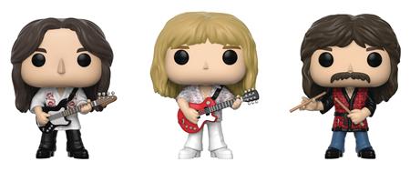 POP ROCKS RUSH 3PK GEDDY ALEX NEIL VINYL FIGURE (C: 1-1-2)