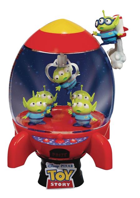 TOY STORY DS-031 ALIENS ROCKET D-STAGE SERIES DLX PX STATUE