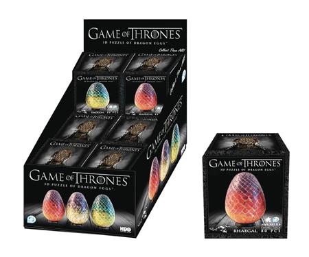 4D GAME OF THRONES DRAGON EGG SINGLE PUZZLE DIS (C: 1-1-2)