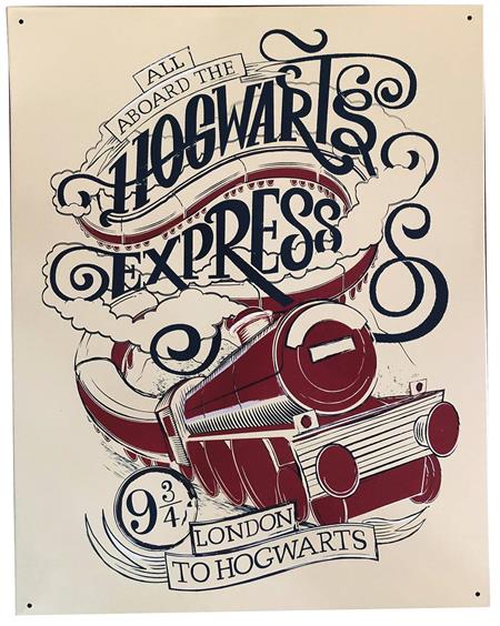 HARRY POTTER HOGWARTS EXPRESS 12X16 TIN SIGN (C: 1-1-2)