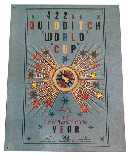 HARRY POTTER QUIDDITCH CUP 12X16 TIN SIGN (C: 1-1-2)