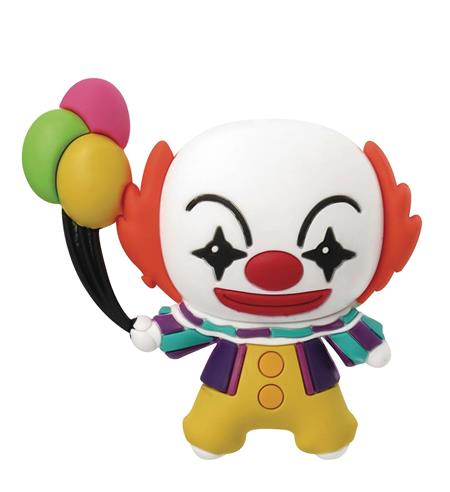 HORROR PENNYWISE 3D SOFT TOUCH PVC MAGNET (C: 1-1-2)