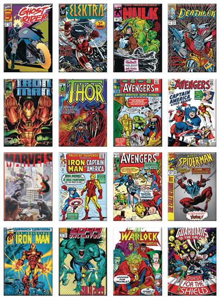 MARVEL 80TH COVERS 48PC MAGNET ASST (C: 1-1-2)