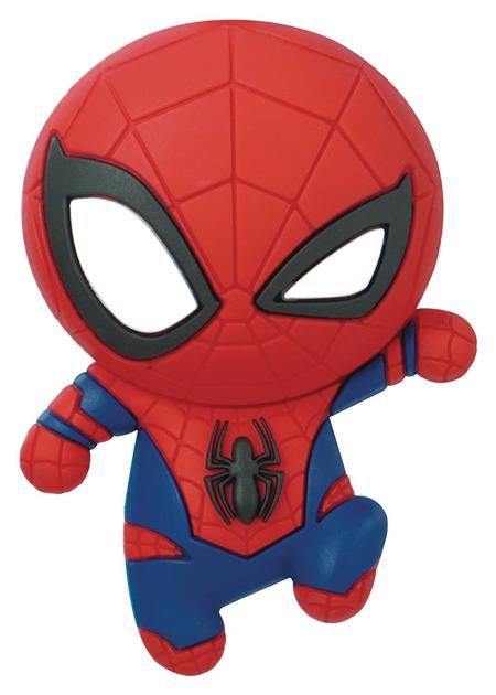 MARVEL SPIDER-MAN 3D FOAM MAGNET (C: 1-1-2)