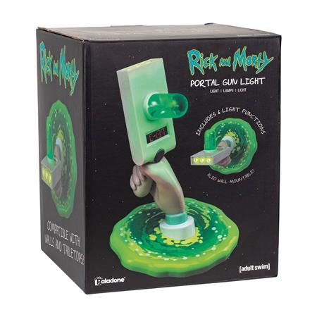 RICK AND MORTY PORTAL GUN TABLETOP LIGHT (C: 1-1-2)