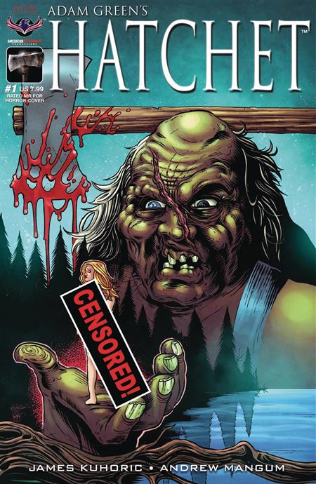 HATCHET #1 RATED MR FOR HORROR LTD ED CVR (MR)