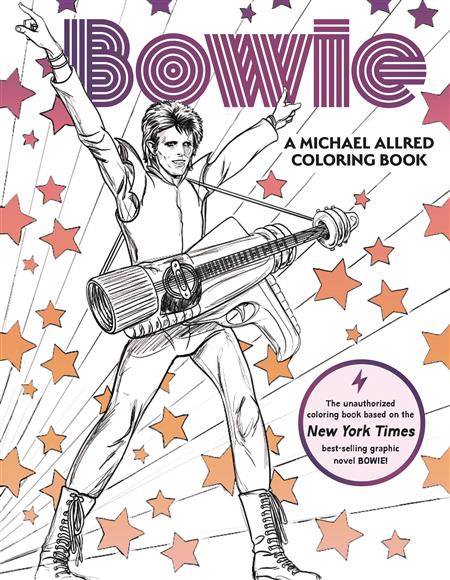 BOWIE ALLRED COLORING BOOK (C: 0-1-0)